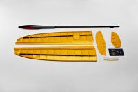 HLG Marabu, Gelb mit Carbon Rumpf, Bausatz