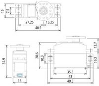 Futaba S9257  fuer Hubschrauber