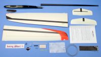 Longshot 4, Rot, F3K Segler, Bausatz, lagernd