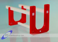 Modellstand Rot/Weiss, fuer die meisten F3K / RES / F3B / F3J / F3F Modelle