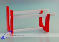 Modellstand Rot/Weiss, fuer die meisten F3K / RES / F3B / F3J / F3F Modelle