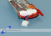 Dualsky XPower LiPo Akku  (7,4Volt - 300 mAh, 45C ), JST Stecker, Rot