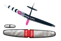 HLG Mini Dart2, Carbon, strong, pink, 1m Spannweite, HLG Segler, ARF Version