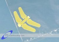 Ruderhoerner, 4 Stk, 21x8mm, leicht, GfK Ruderhorn