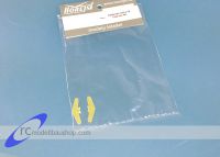 Ruderhoerner, 4 Stk, 12x5mm, leicht, GfK Ruderhorn