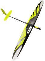 Kestrel F5K, Standard, gelb, Carbon, F5K Segler, Bausatz, mit Schutzhuellen