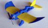 Mini Magnum reloaded, Bausatz, Blau/Rot, von miniprop