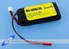 D-Power LiPo Akku (7,4Volt 1000mAh), 30C, JST Stecker, Rot