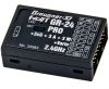 Graupner GR-24+3xG+3A+Vario, 2,4GHz HoTT 12 Kanal Empfaenger  mit 3 Achs Gyro und Vario