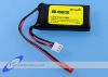 D-Power LiPo Akku (7,4Volt 450mAh), 30C, JST Stecker, Rot