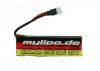 MyLipo LiPo Akku (3,7Volt 600mAh), 25C, lange Bauform, WALKERA Stecker