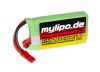 MyLipo LiPo Akku (7,4Volt 555mAh), 30C/60C, JST Stecker, Rot