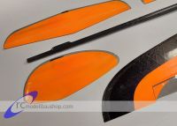 SharkPro mit Carbon D-Box, Orange, HLG Segler, Bausatz, lagernd