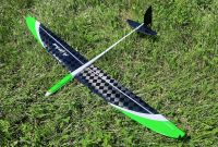 Alpha F3K, Vollcarbon Version, Gruen-Weiss, vorerst nicht lieferbar