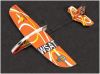 Rookie von WSAT (Wooden Shoe Aviation Toys), orange
